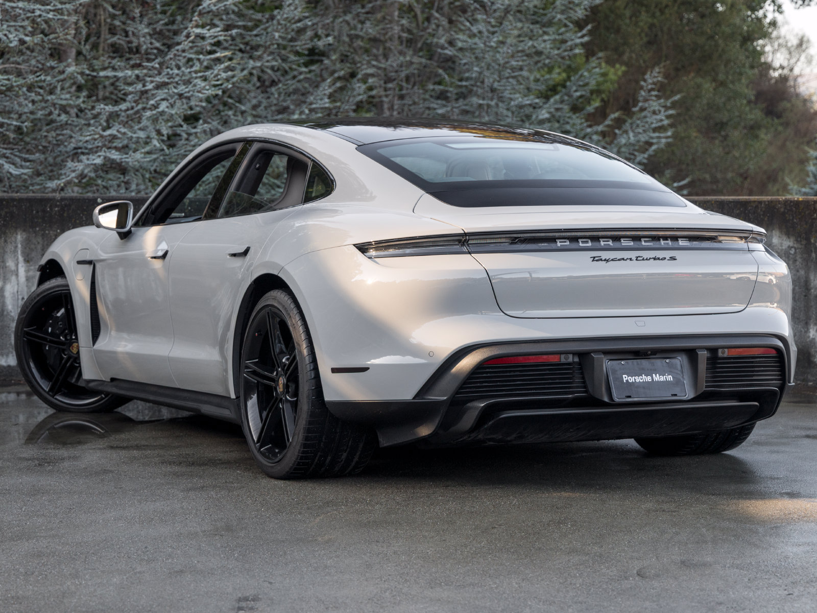 Certified 2021 Porsche Taycan Turbo S AWD/4WD image 3