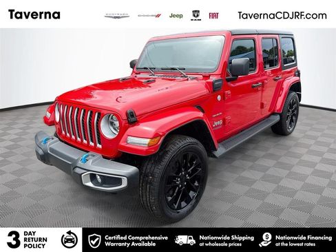 Used 2022 Jeep Wrangler Unlimited Sahara AWD/4WD image 1