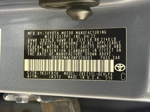 Used 2022 Toyota Corolla LE FWD image 26