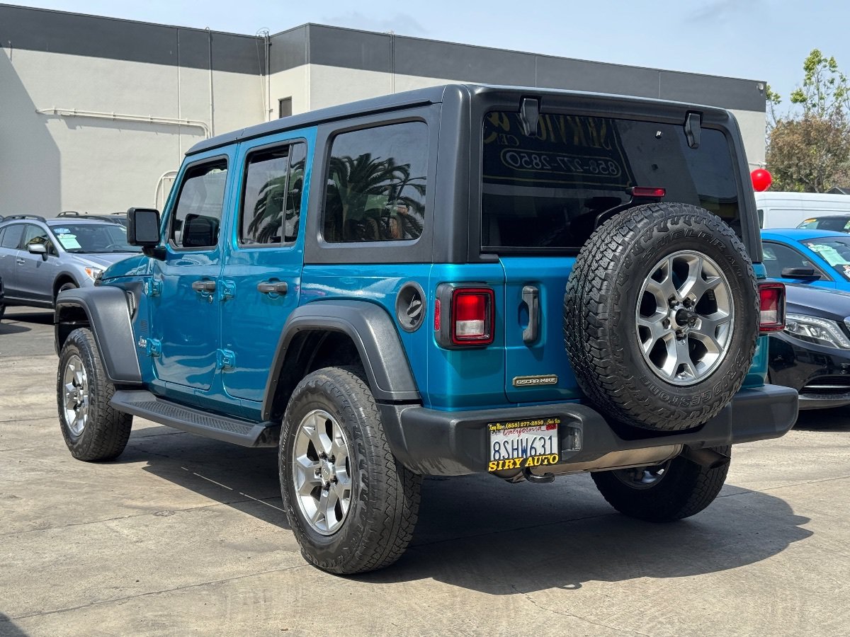 Used 2020 Jeep Wrangler Unlimited Sport AWD/4WD image 8