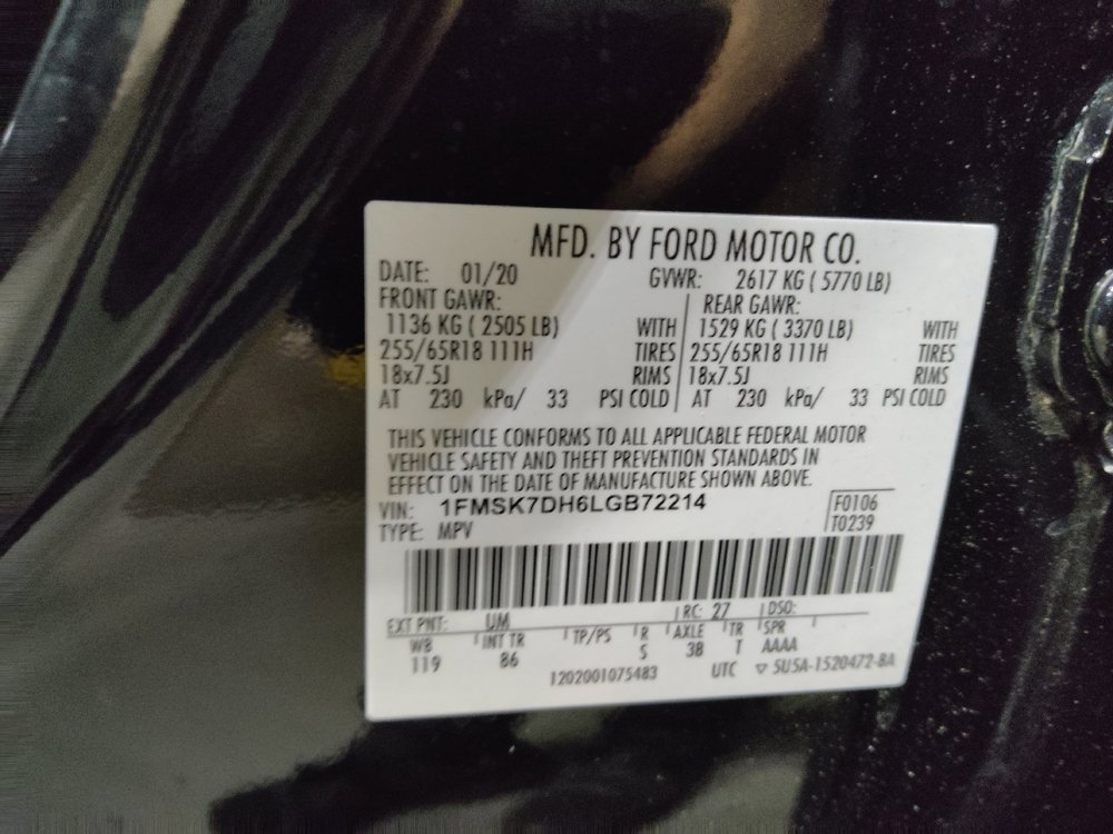 Used 2020 Ford Explorer XLT w/ Class III Trailer Tow Package RWD image 33
