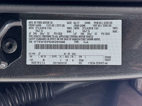 Used 2017 Ford F150 XLT w/ Equipment Group 302A Luxury AWD/4WD image 32