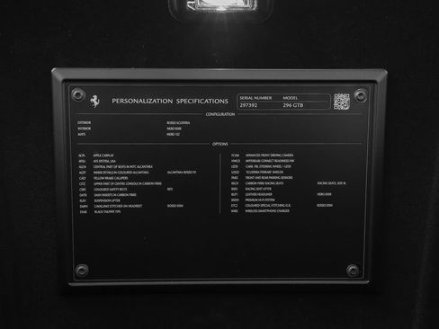 Certified 2023 Ferrari 296 GTB RWD image 15