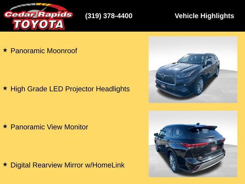 Used 2023 Toyota Highlander Platinum AWD/4WD image 32