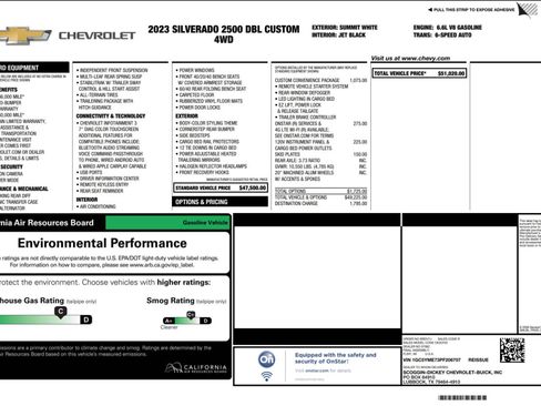 Used 2023 Chevrolet Silverado 2500 Custom w/ Custom Convenience Package image 4