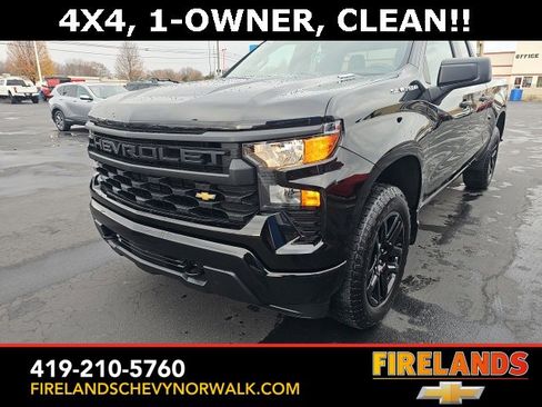 Certified 2024 Chevrolet Silverado 1500 Custom w/ Turbomax Blackout Package image 11