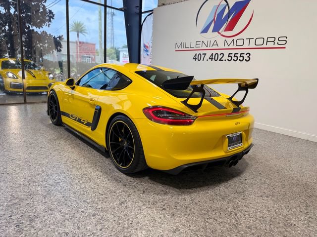 Used 2016 Porsche Cayman GT4 w/ Sport Chrono Package RWD image 3