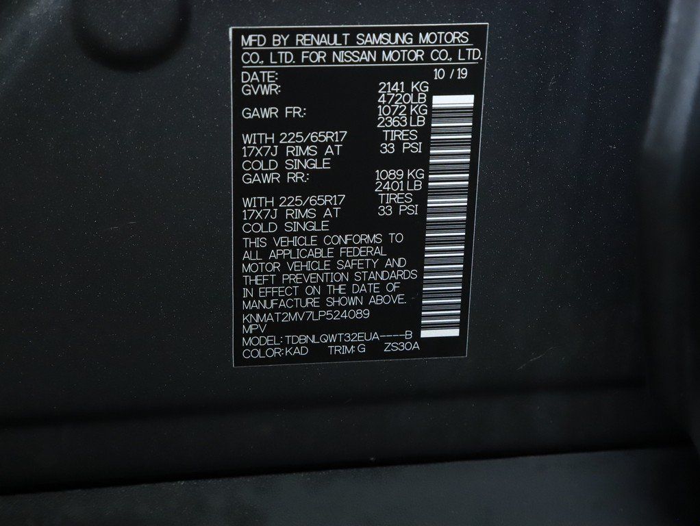 Used 2020 Nissan Rogue SV AWD/4WD image 21