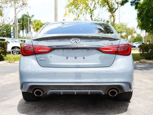 Used 2023 INFINITI Q50 Red Sport 400 w/ Carbon Fiber Package image 10