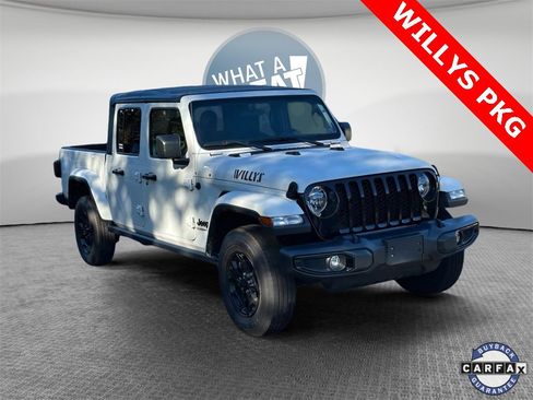 Certified 2021 Jeep Gladiator Willys image 1