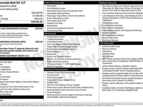 Used 2023 Chevrolet Bolt LT FWD image 2