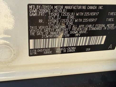 Certified 2022 Toyota RAV4 XLE image 26