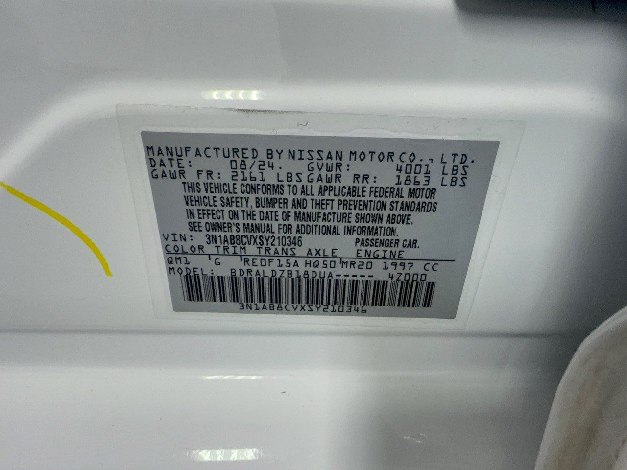 Used 2025 Nissan Sentra SV FWD image 31