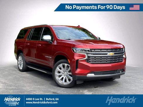 Used 2024 Chevrolet Suburban Premier w/ Premium Package RWD image 1