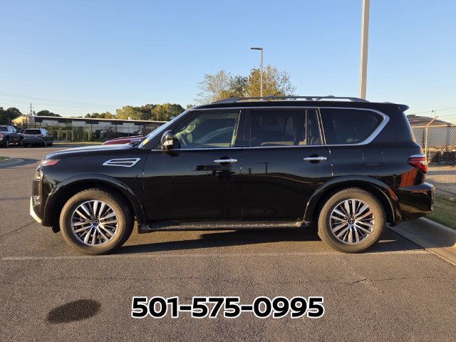 Used 2023 Nissan Armada SL w/ Captain's Chairs Package RWD image 2