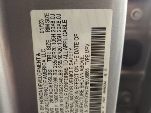 Certified 2023 Honda Pilot Touring image 33
