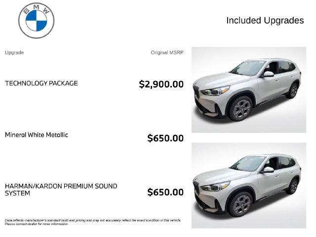 Used 2026 BMW X1 xDrive28i w/ Technology Package AWD/4WD image 3