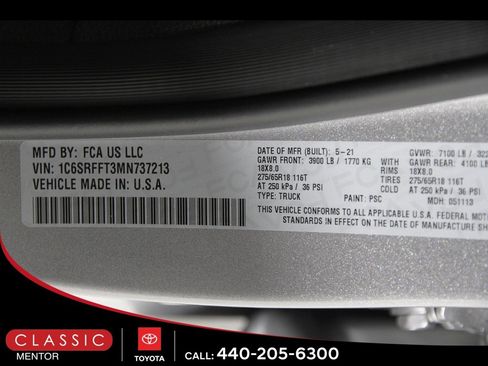 Used 2021 RAM 1500 Big Horn image 23