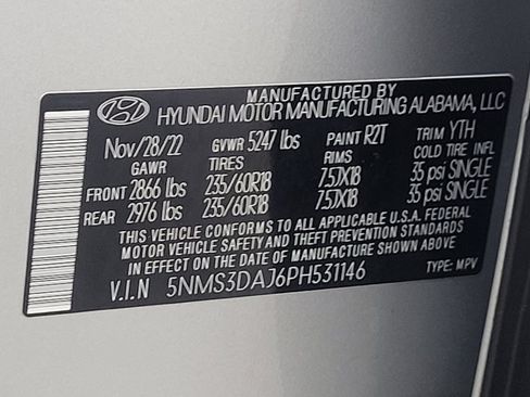 Used 2023 Hyundai Santa Fe SEL w/ Premium Package image 33