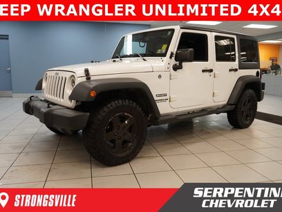 Used 2017 Jeep Wrangler Unlimited Sport w/ Quick Order Package 24S