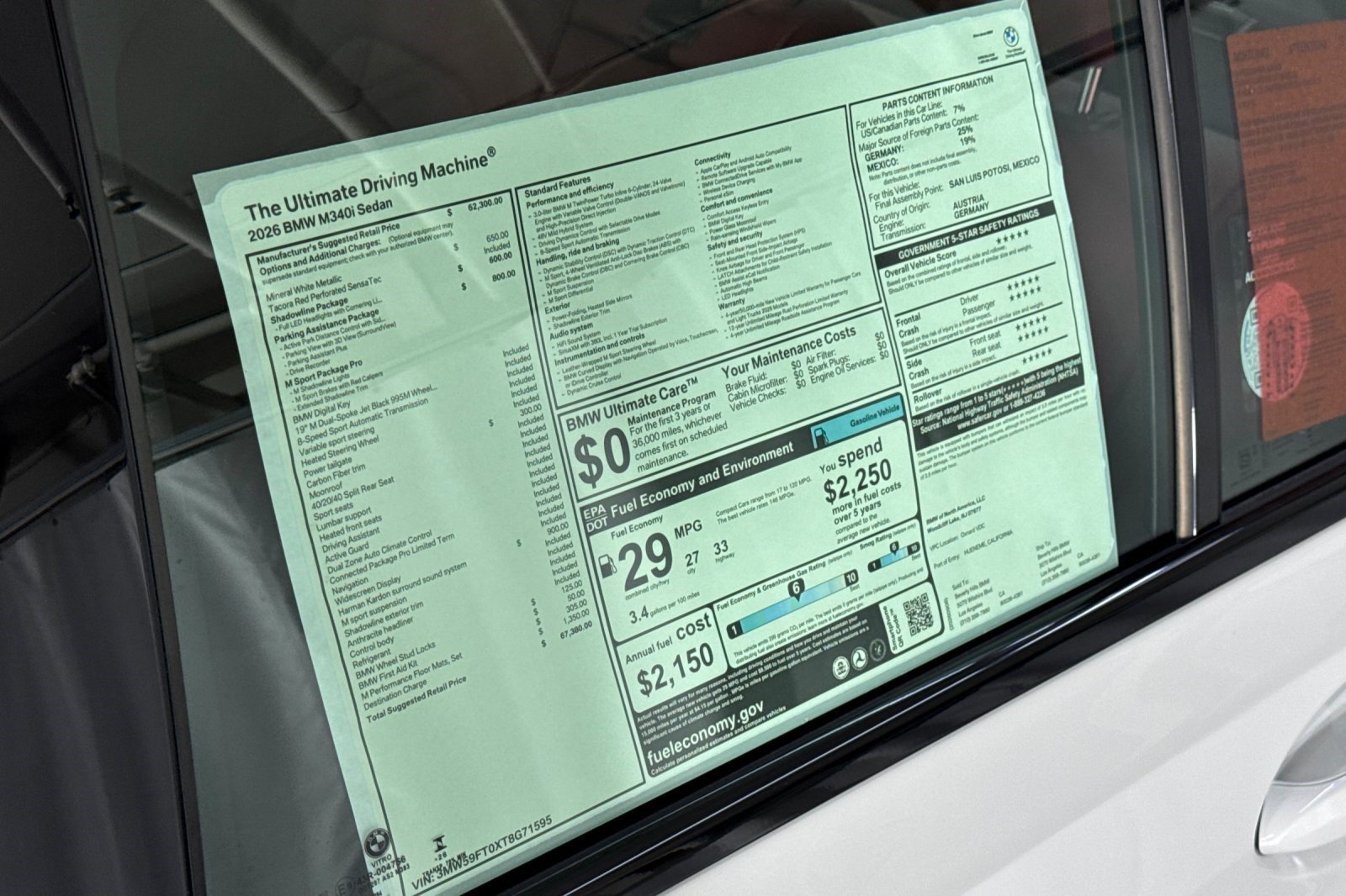 New 2026 BMW M340i RWD image 29