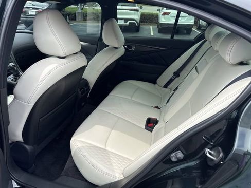 Used 2023 INFINITI Q50 Red Sport 400 w/ Black Opal Edition AWD/4WD image 4