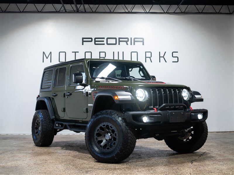 Used 2020 Jeep Wrangler Unlimited Rubicon w/ Quick Order Package 28Y Recon AWD/4WD image 1