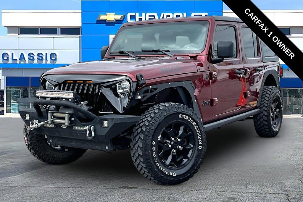 Used 2021 Jeep Wrangler Unlimited Sport AWD/4WD image 2