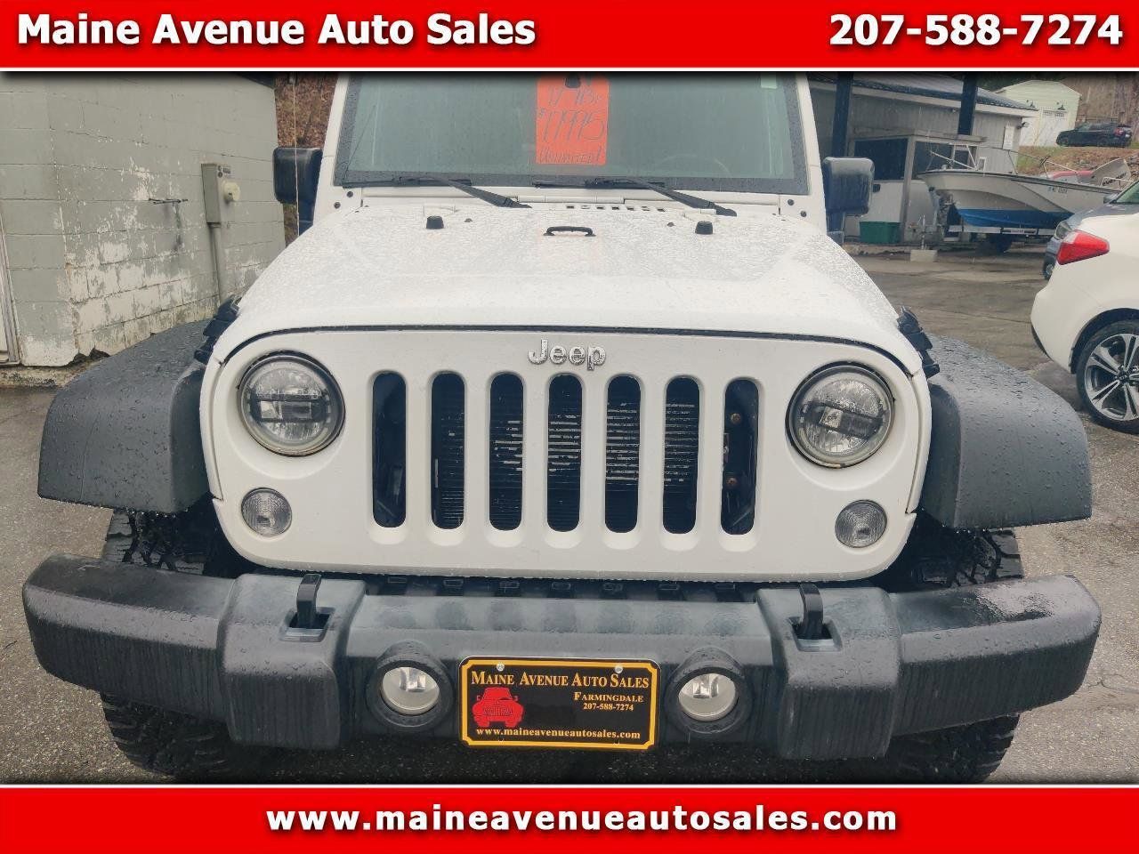 Used 2017 Jeep Wrangler Unlimited Sport w/ Quick Order Package 24S AWD/4WD image 1
