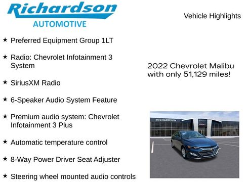 Used 2022 Chevrolet Malibu LT FWD image 10