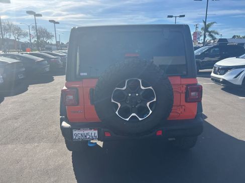 Used 2023 Jeep Wrangler Unlimited Rubicon 4xe w/ Steel Bumper Group image 5