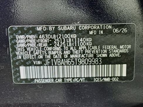 New 2026 Subaru WRX Premium AWD/4WD image 30