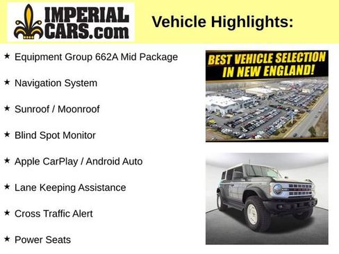 Used 2025 Ford Bronco Heritage Edition AWD/4WD image 3