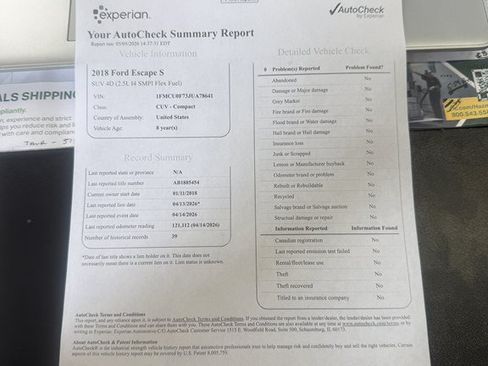 Used 2018 Ford Escape S FWD image 25
