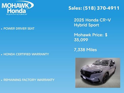 Certified 2025 Honda CR-V Sport image 16