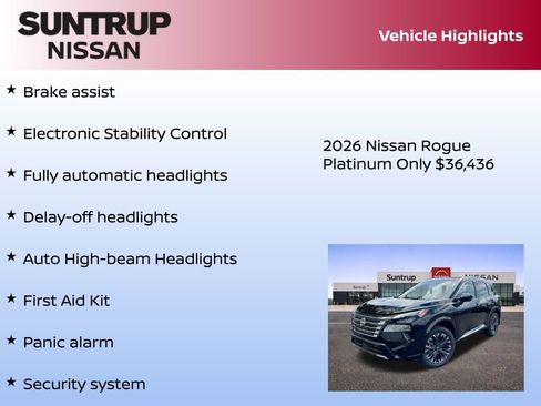 New 2026 Nissan Rogue Platinum w/ Platinum Premium Package image 38