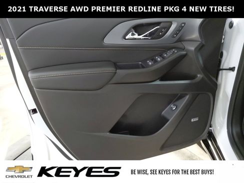 Certified 2021 Chevrolet Traverse Premier w/ Redline Edition image 4