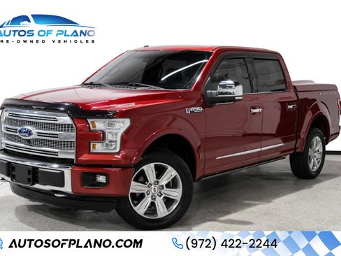 Used 2015 Ford F150 Platinum w/ Equipment Group 701A Luxury AWD/4WD image 1