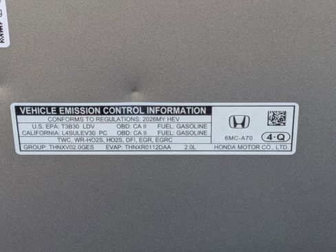 Used 2026 Honda Civic FWD Hybrid Sedan image 25