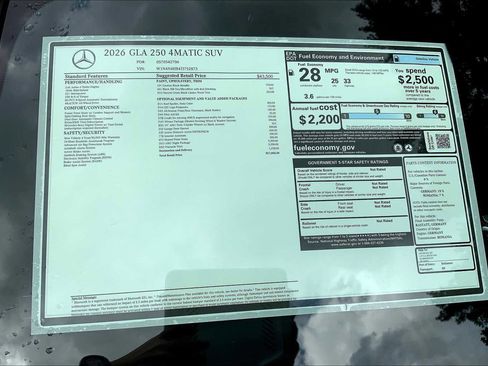 New 2026 Mercedes-Benz GLA 250 4MATIC image 26