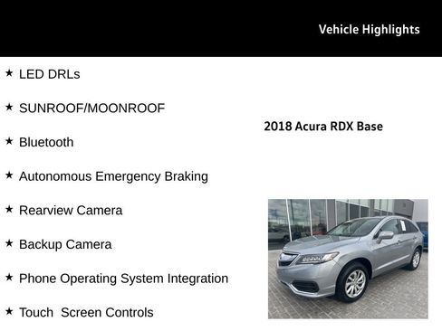 Used 2018 Acura RDX FWD image 27