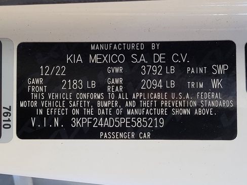 Used 2023 Kia Forte LXS FWD image 33