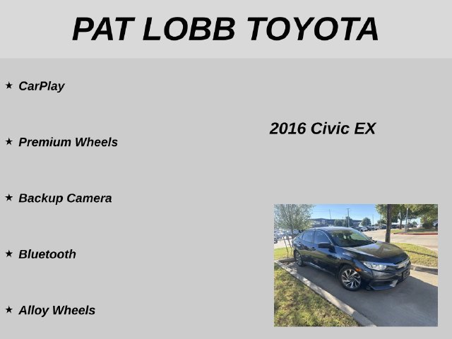 Used 2016 Honda Civic EX image 11