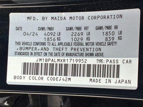 Used 2024 MAZDA MAZDA3 s FWD image 29
