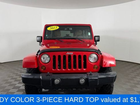 Used 2013 Jeep Wrangler Unlimited Sahara w/ Connectivity Group AWD/4WD image 2