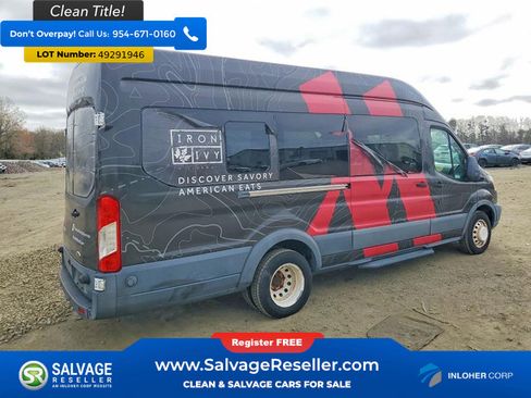 Used 2015 Ford Transit 350 XLT w/ White Painted DRW Package image 4