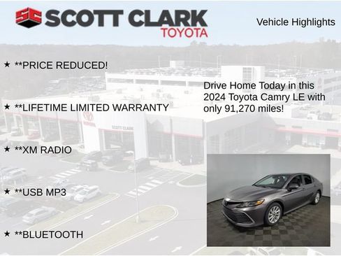 Used 2024 Toyota Camry LE FWD image 12