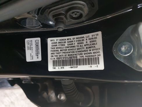 Used 2020 Honda Civic EX image 35