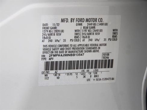 Certified 2022 Ford Edge SEL w/ Convenience Package image 24