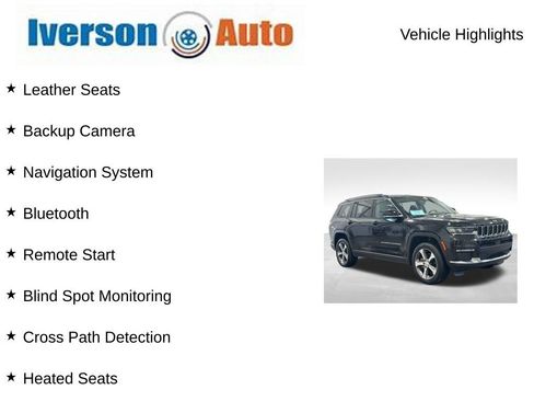 Used 2023 Jeep Grand Cherokee L Limited AWD/4WD image 2